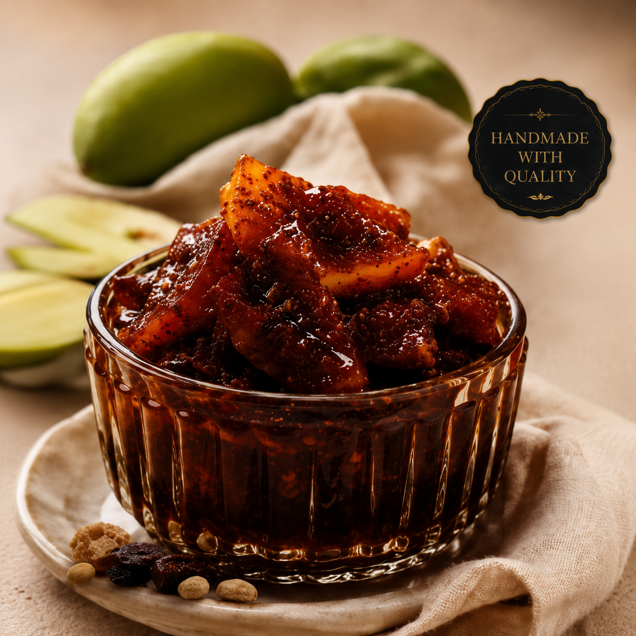 Sweet Raw Mango Pickle