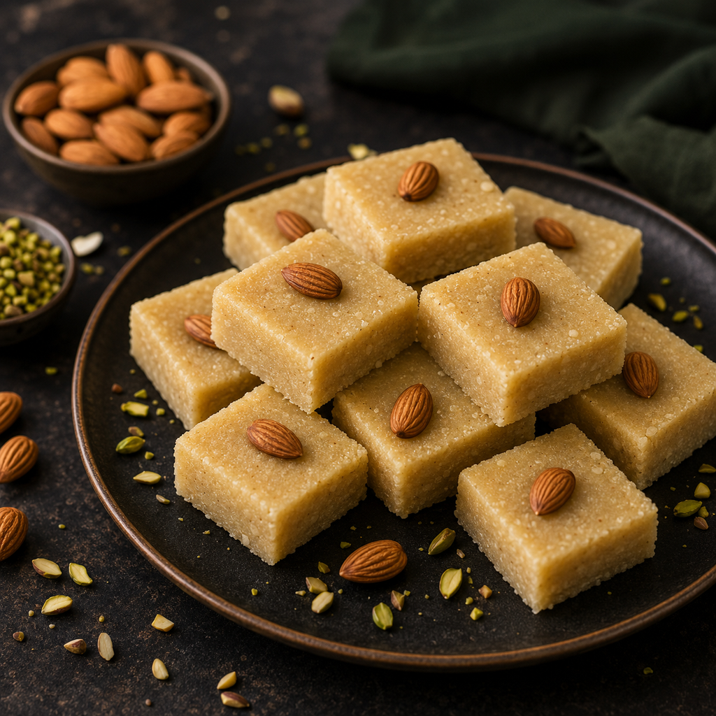Nourish Sweet Balance Chana Protein Barfi