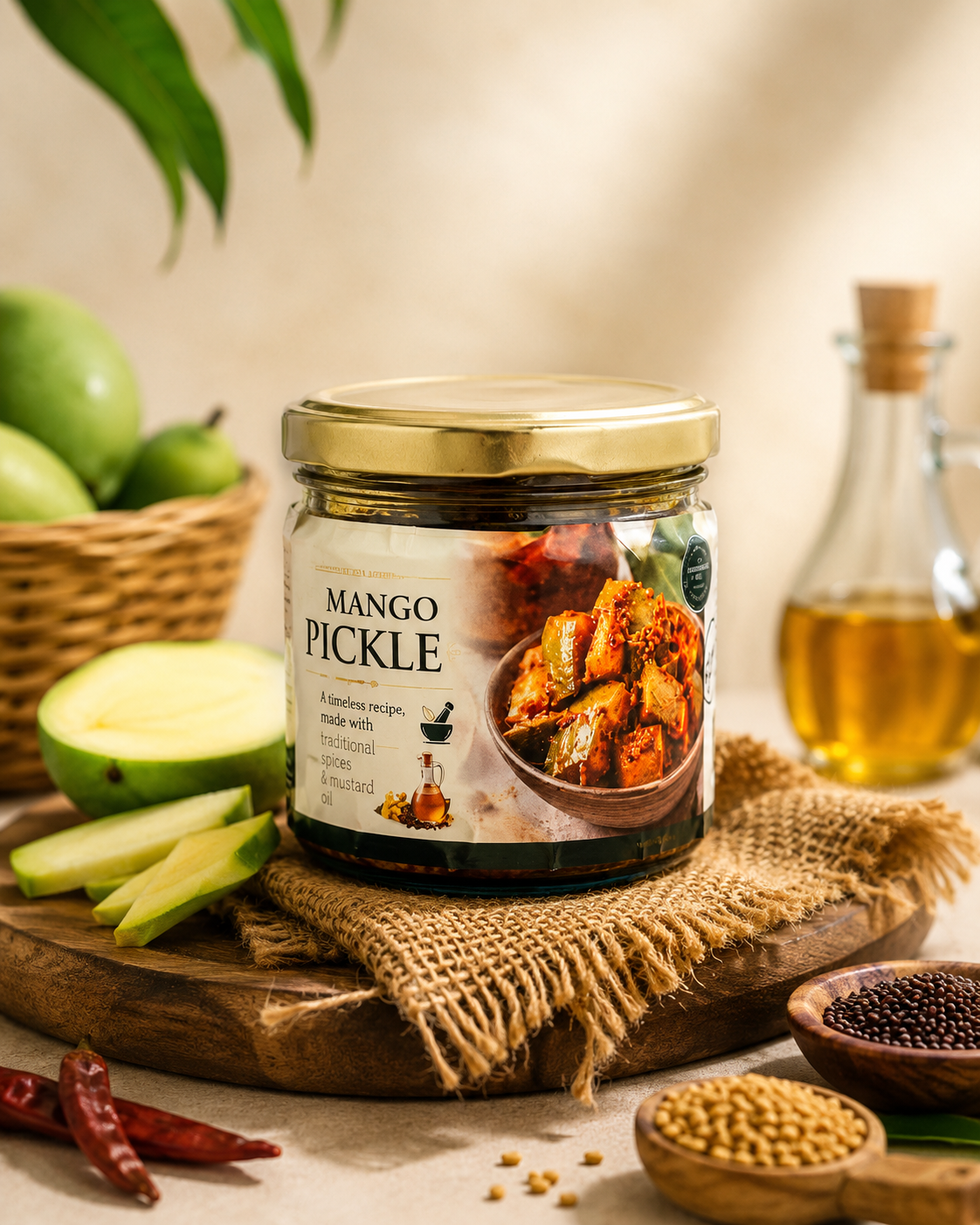 Raw Mango Pickle